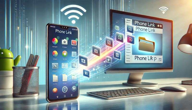 transfer android to pc phone link