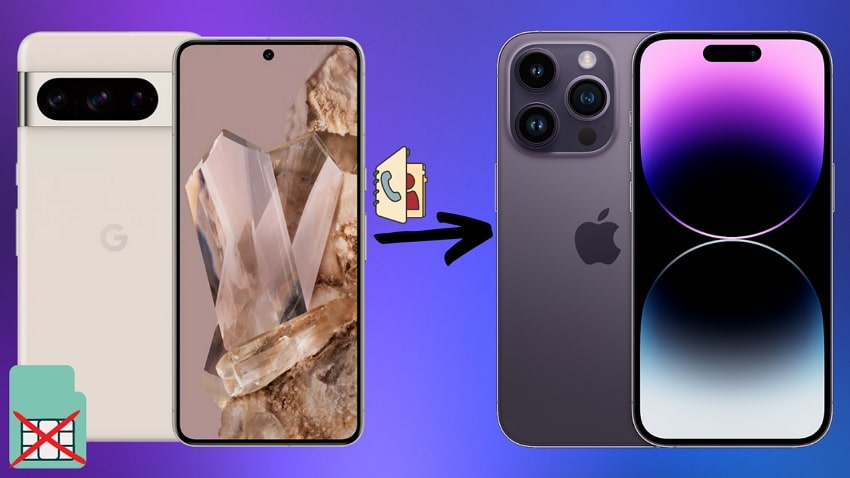 transfer contacts from android to iphone